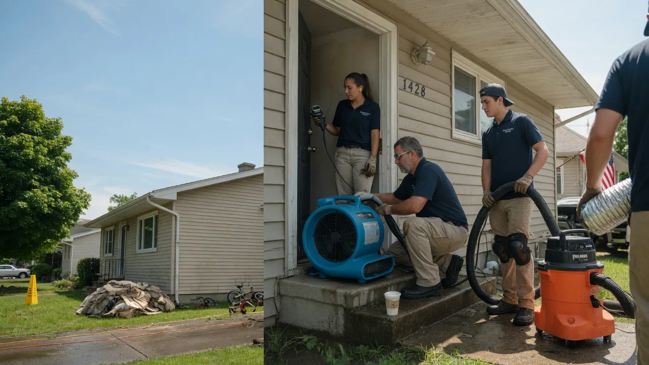 Water Damage Restoration in Dille, WV near me
